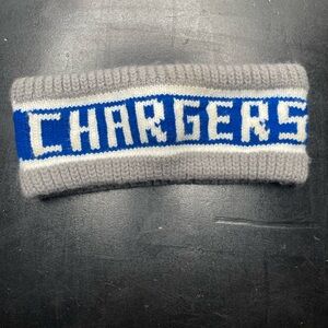 Chargers NFL Gray and Blue adult Headband ear warmer